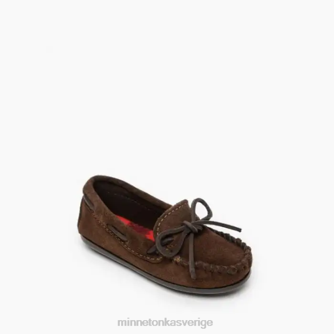 Minnetonka barn båt moc HTZ4DP456 Skodon choklad