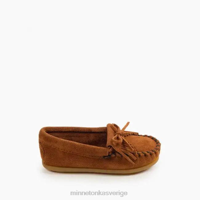 Minnetonka barn kilty hårdsula HTZ4DP457 Skodon brun
