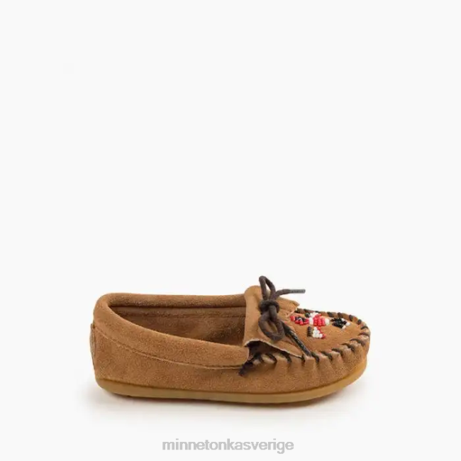 Minnetonka barn thunderbird moc HTZ4DP462 Skodon taupe