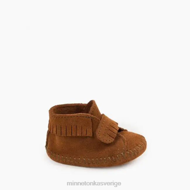 Minnetonka barn främre remsko HTZ4DP486 Skodon brun