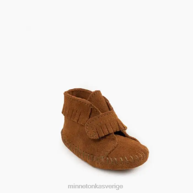 Minnetonka barn främre remsko HTZ4DP486 Skodon brun