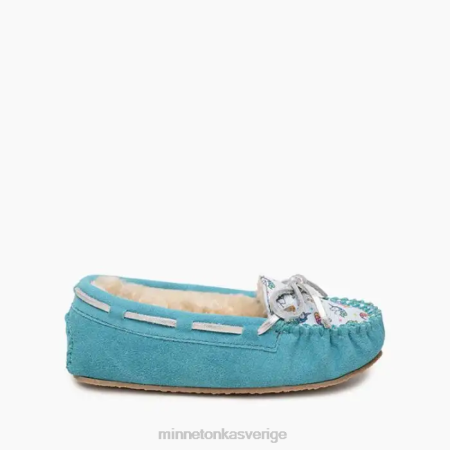 Minnetonka barn cassie HTZ4DP497 Skodon turkos enhörning