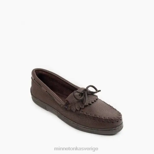 Minnetonka kvinnor älgskinn kilty HTZ4DP113 Skodon choklad