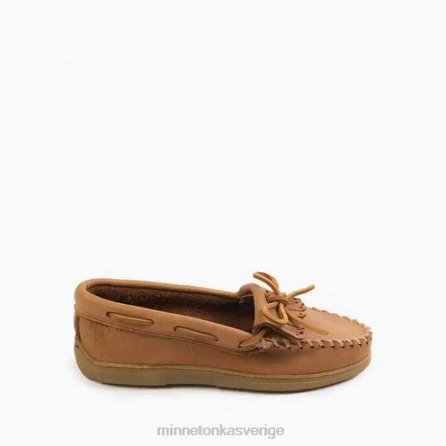 Minnetonka kvinnor älgskinn kilty HTZ4DP114 Skodon naturlig