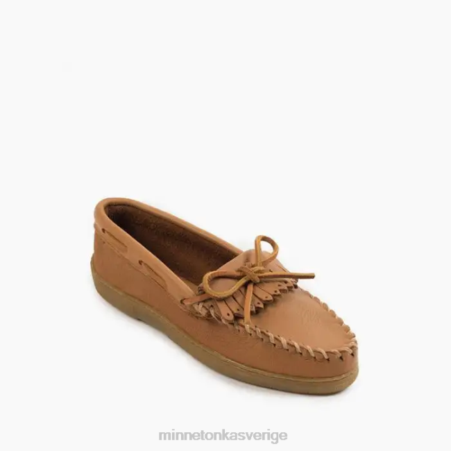 Minnetonka kvinnor älgskinn kilty HTZ4DP114 Skodon naturlig