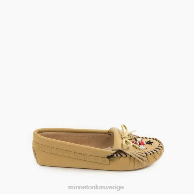 Minnetonka kvinnor thunderbird mjuksula HTZ4DP117 Skodon naturlig