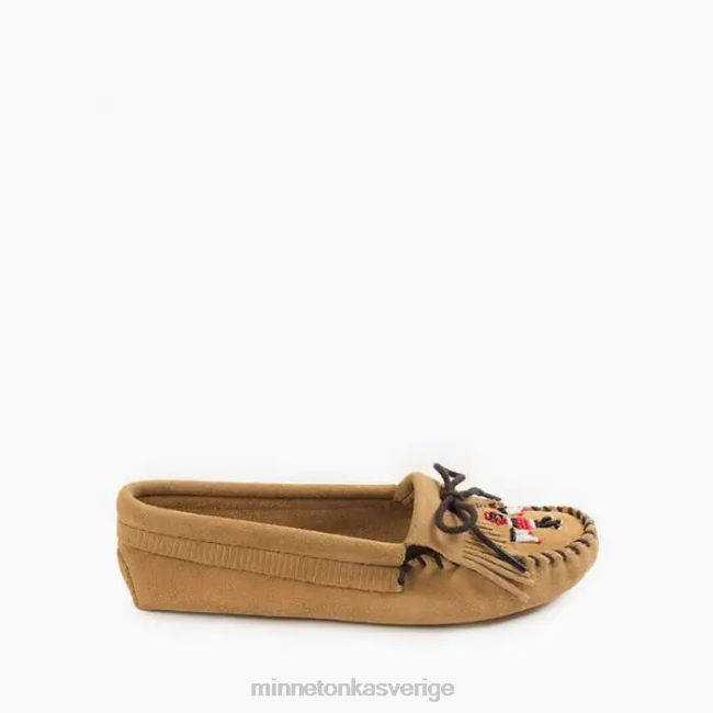 Minnetonka kvinnor thunderbird mjuksula HTZ4DP118 Skodon solbränna