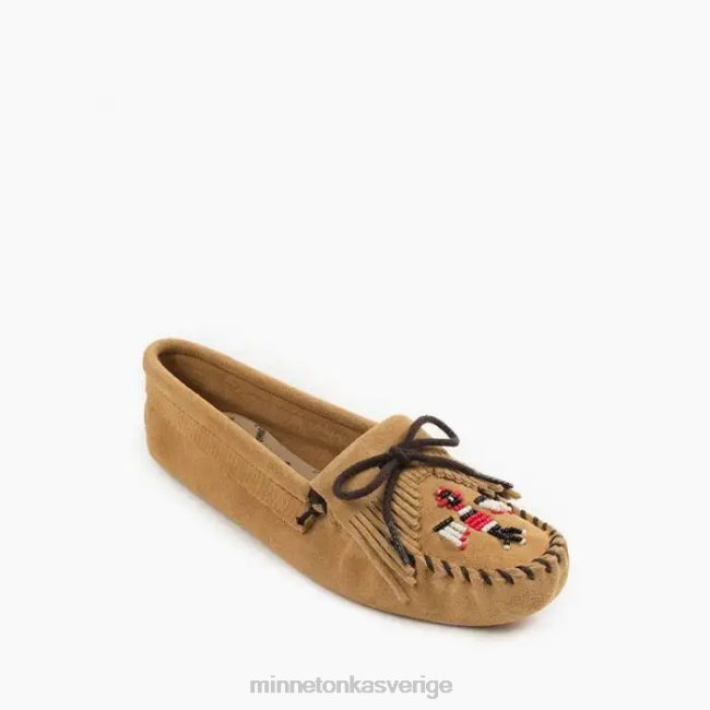 Minnetonka kvinnor thunderbird mjuksula HTZ4DP118 Skodon solbränna