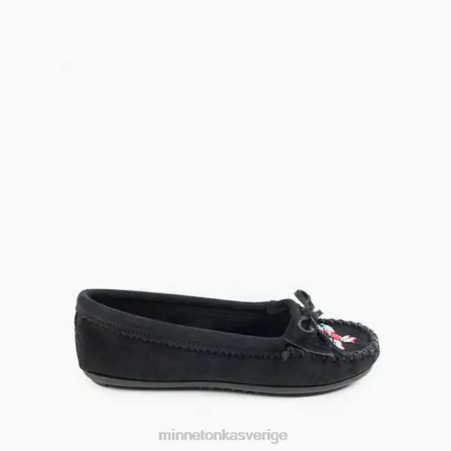 Minnetonka kvinnor thunderbird moc HTZ4DP85 Skodon svart
