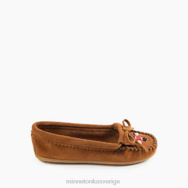 Minnetonka kvinnor thunderbird moc HTZ4DP86 Skodon brun