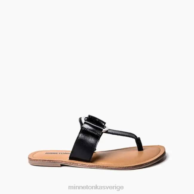Minnetonka kvinnor fairlea HTZ4DP182 Skodon svart