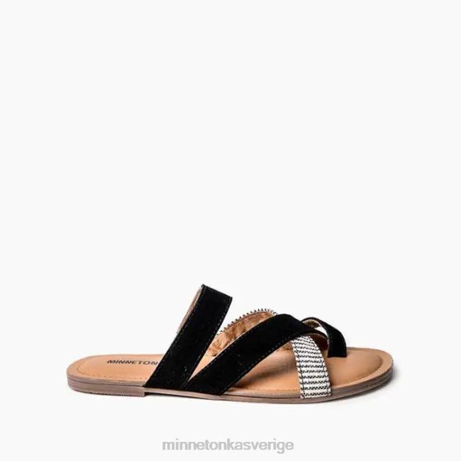 Minnetonka kvinnor faribee HTZ4DP165 Skodon svart multi