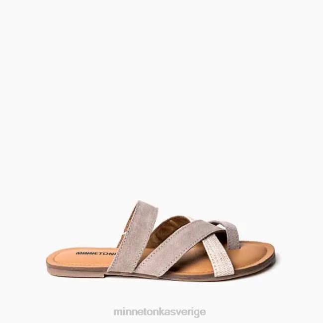 Minnetonka kvinnor faribee HTZ4DP168 Skodon helt enkelt taupe multi
