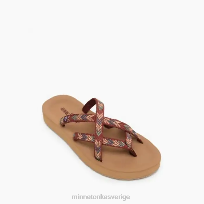 Minnetonka kvinnor hanna HTZ4DP180 Skodon brun