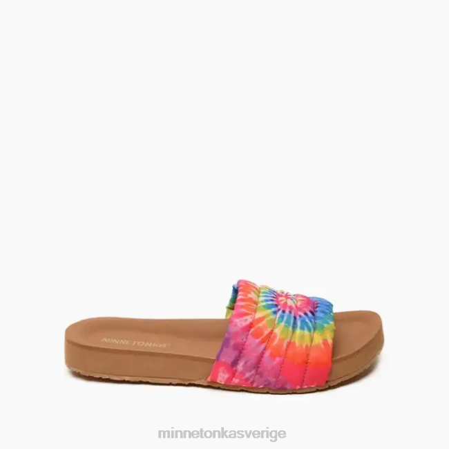 Minnetonka kvinnor heidi HTZ4DP176 Skodon ljust tie-dye