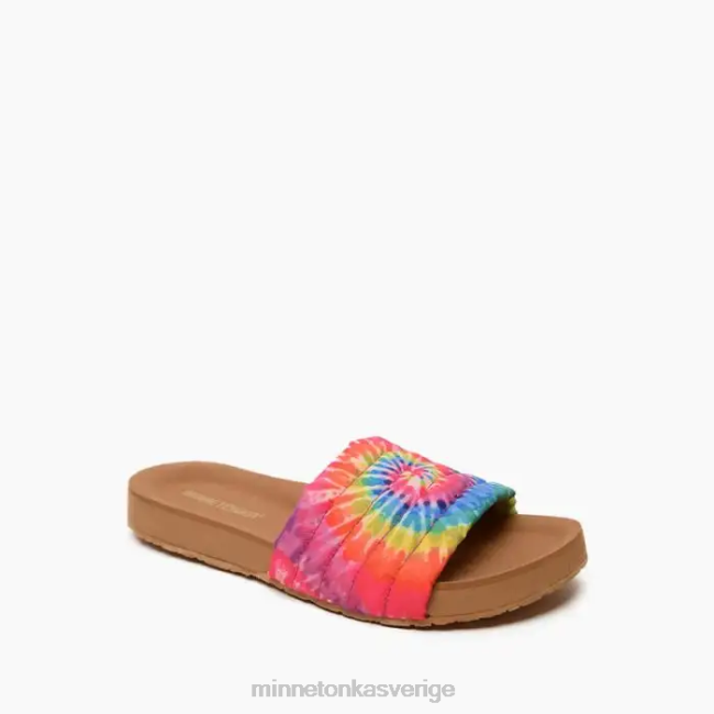 Minnetonka kvinnor heidi HTZ4DP176 Skodon ljust tie-dye