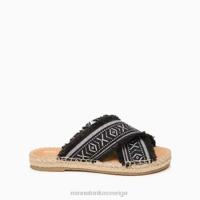 Minnetonka kvinnor peppar HTZ4DP169 Skodon svart