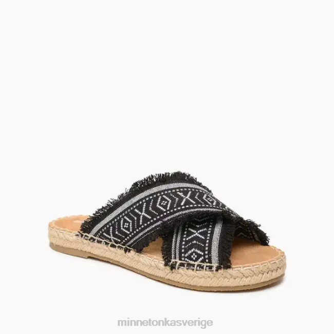 Minnetonka kvinnor peppar HTZ4DP169 Skodon svart