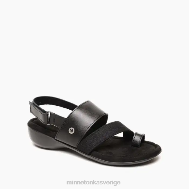Minnetonka kvinnor salma HTZ4DP172 Skodon svart