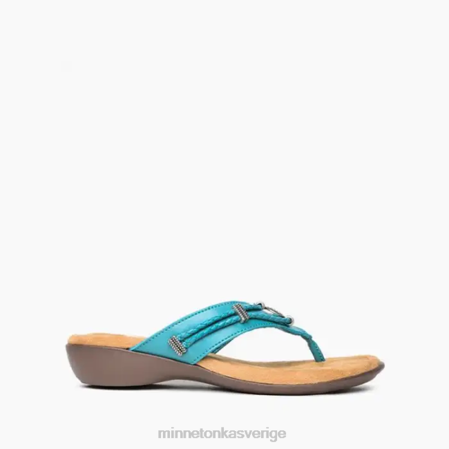 Minnetonka kvinnor silverthorne 360 HTZ4DP162 Skodon turkos
