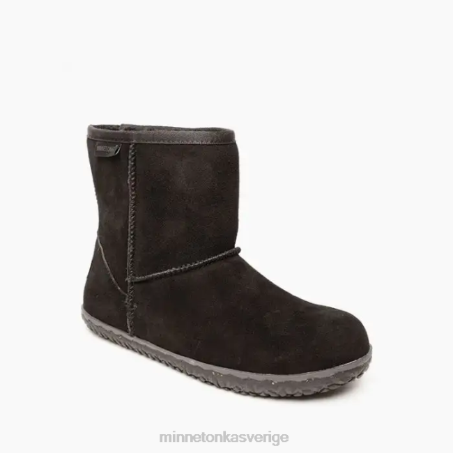 Minnetonka kvinnor backus boot HTZ4DP53 Skodon svart