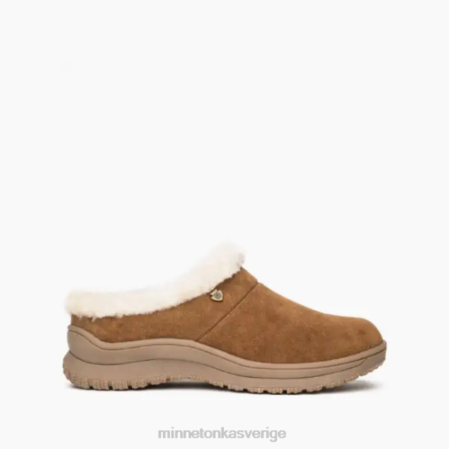 Minnetonka kvinnor emerson HTZ4DP45 Skodon dammig brun