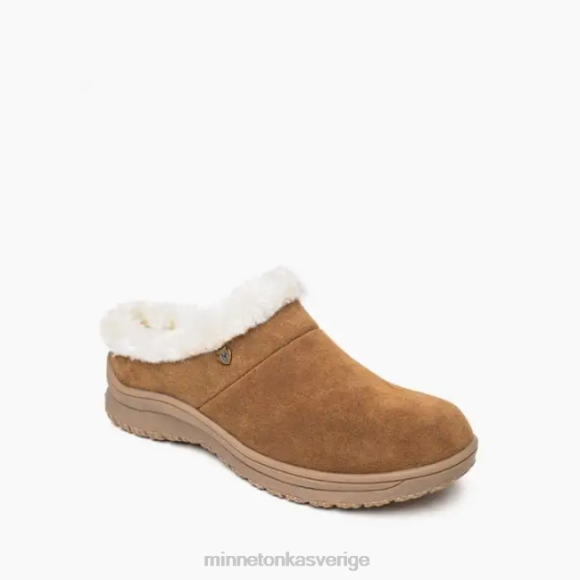 Minnetonka kvinnor emerson HTZ4DP45 Skodon dammig brun