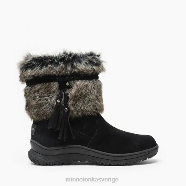 Minnetonka kvinnor everett HTZ4DP39 Skodon svart