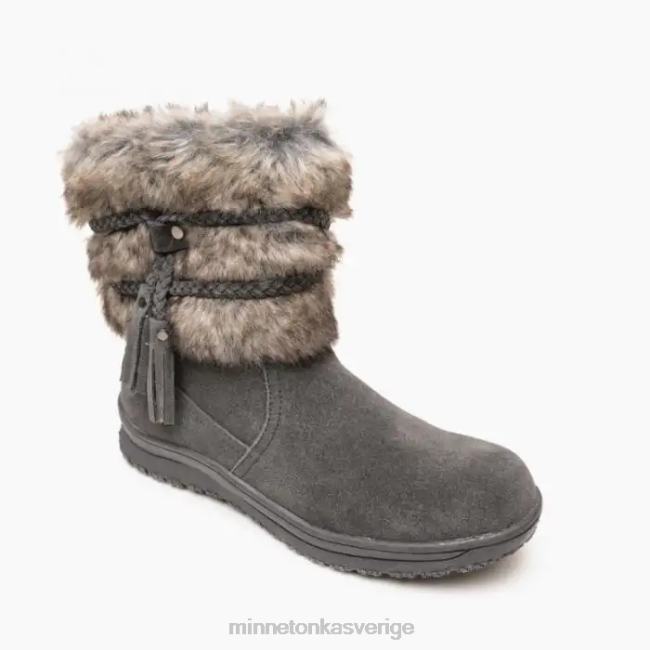 Minnetonka kvinnor everett HTZ4DP40 Skodon träkol