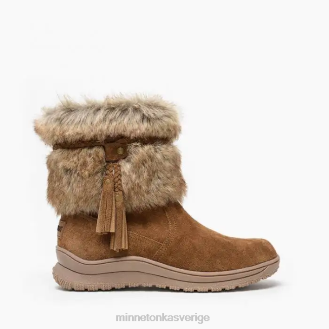 Minnetonka kvinnor everett HTZ4DP41 Skodon dammig brun