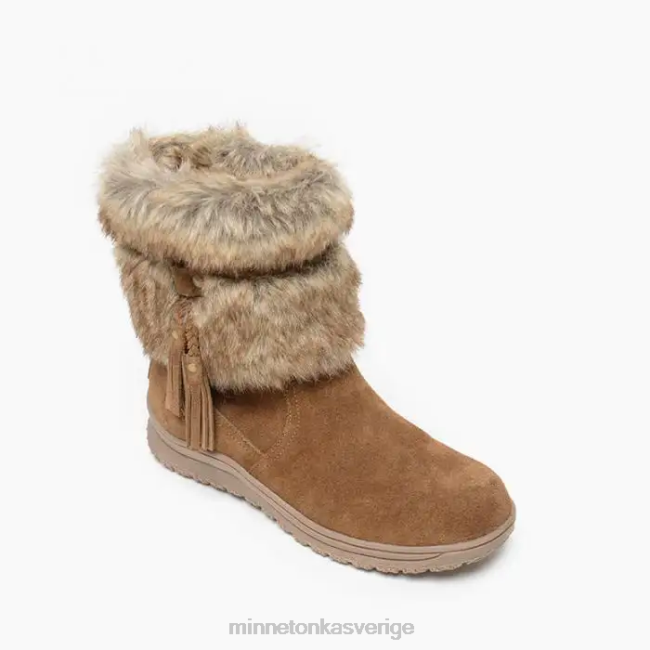 Minnetonka kvinnor everett HTZ4DP41 Skodon dammig brun