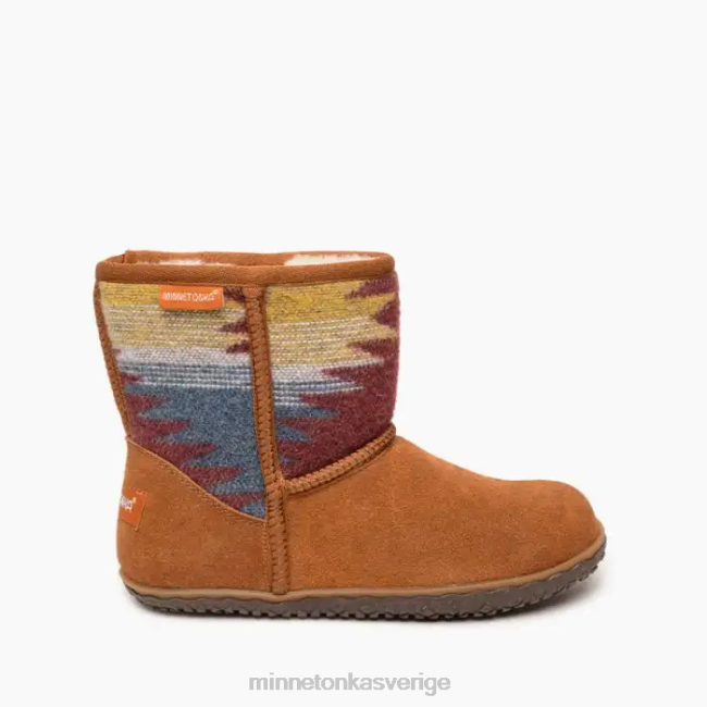 Minnetonka kvinnor tali HTZ4DP47 Skodon brun multi