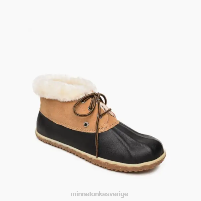 Minnetonka kvinnor tega HTZ4DP51 Skodon svart och brun