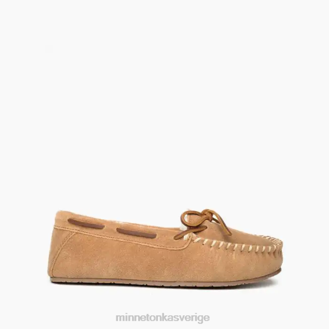 Minnetonka kvinnor bekväm moc HTZ4DP264 Skodon kanel