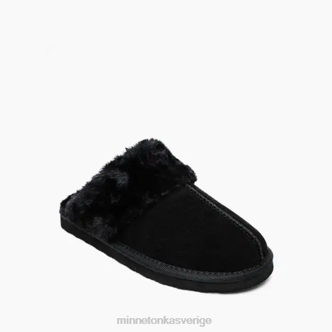 Minnetonka kvinnor chesney HTZ4DP208 Skodon svart