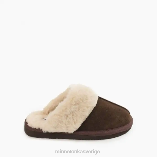 Minnetonka kvinnor chesney HTZ4DP211 Skodon choklad