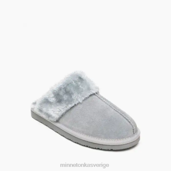 Minnetonka kvinnor chesney HTZ4DP213 Skodon isgrå