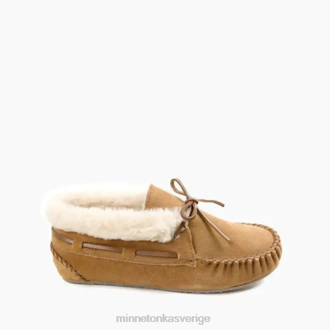 Minnetonka kvinnor chrissy HTZ4DP230 Skodon kanel