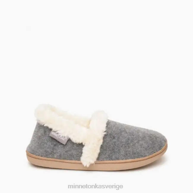 Minnetonka kvinnor dina HTZ4DP250 Skodon grå