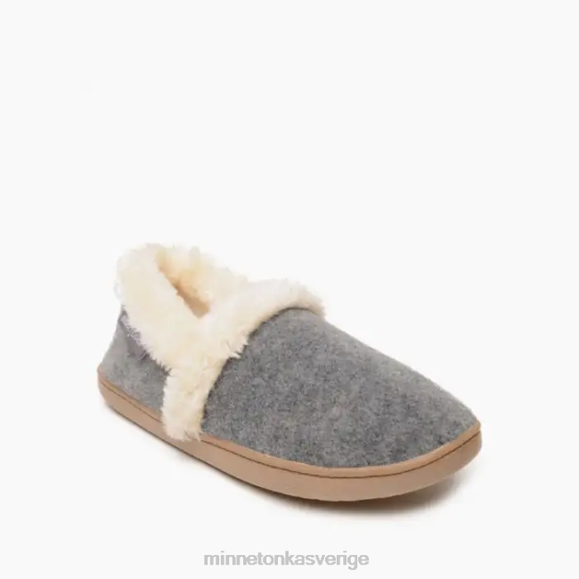 Minnetonka kvinnor dina HTZ4DP250 Skodon grå
