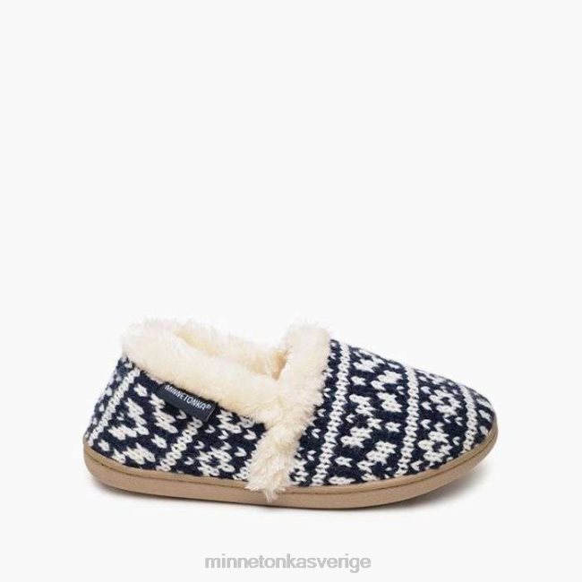 Minnetonka kvinnor dina HTZ4DP252 Skodon marin multi