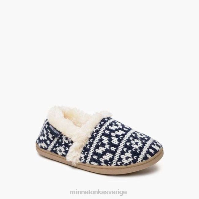 Minnetonka kvinnor dina HTZ4DP252 Skodon marin multi