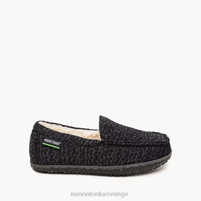 Minnetonka kvinnor eko alm HTZ4DP260 Skodon svart