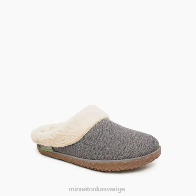 Minnetonka kvinnor ekogran HTZ4DP254 Skodon grå