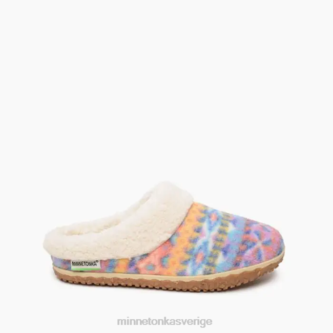 Minnetonka kvinnor ekogran HTZ4DP255 Skodon orange solnedgång