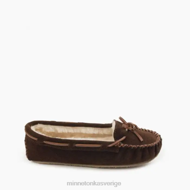 Minnetonka kvinnor kallt HTZ4DP200 Skodon choklad