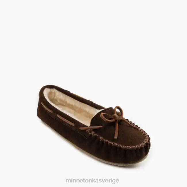 Minnetonka kvinnor kallt HTZ4DP200 Skodon choklad