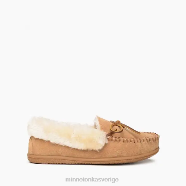 Minnetonka kvinnor lägerkrage moc HTZ4DP269 Skodon kanel