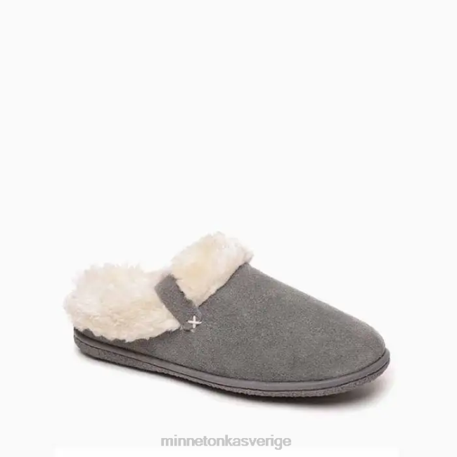 Minnetonka kvinnor lägerkrage skav HTZ4DP257 Skodon grå