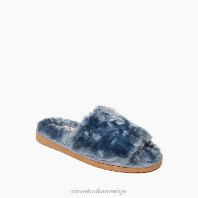 Minnetonka kvinnor lolo HTZ4DP285 Skodon blå